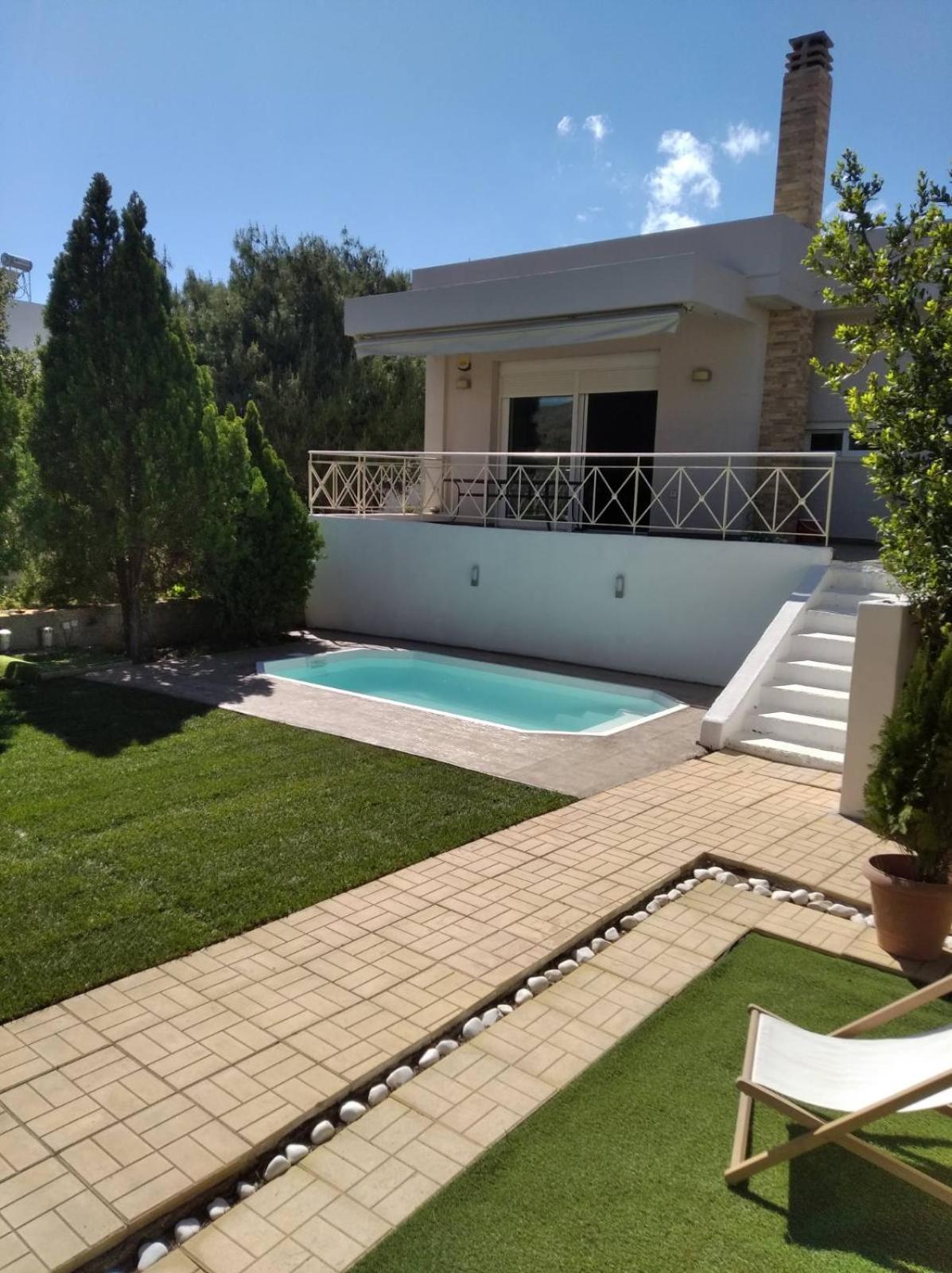 Cozy Villa Vita Lagonisi Kalivia Thorikou Dış mekan fotoğraf